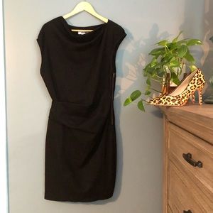 Last Call b4 Goodwill! Helmut Lang Blk midi Dress